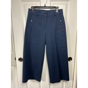J. Crew Wide Leg Pants - Navy